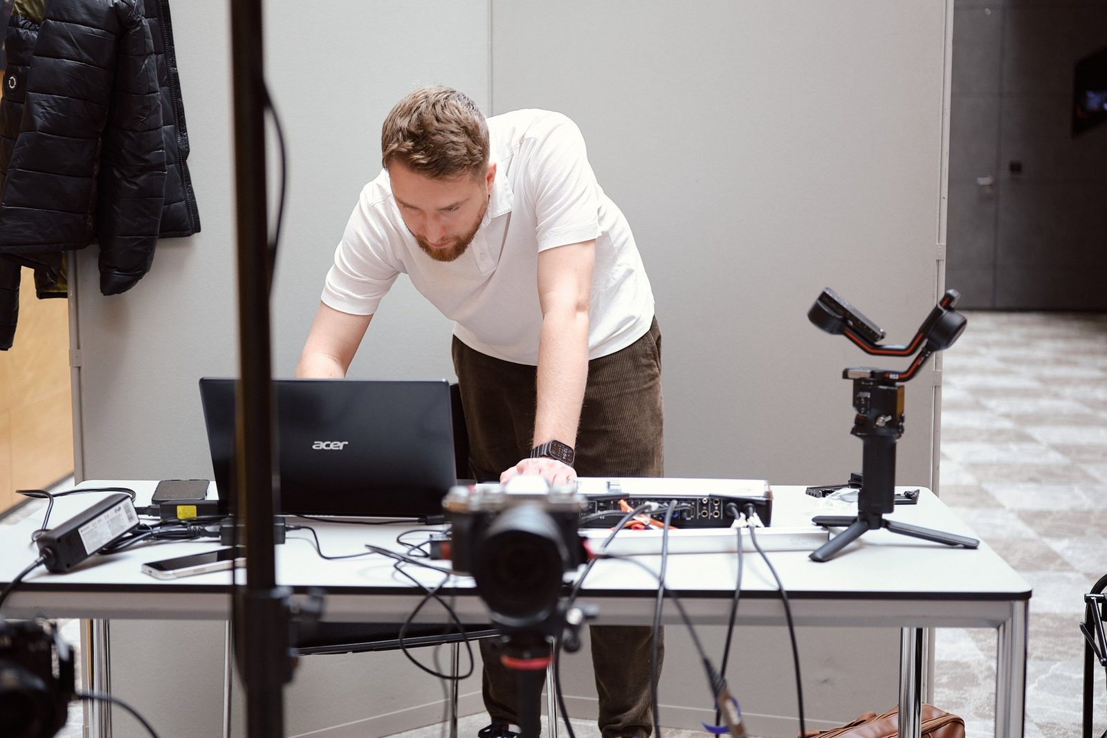 Video podcast production on location — Lux Photo Pro