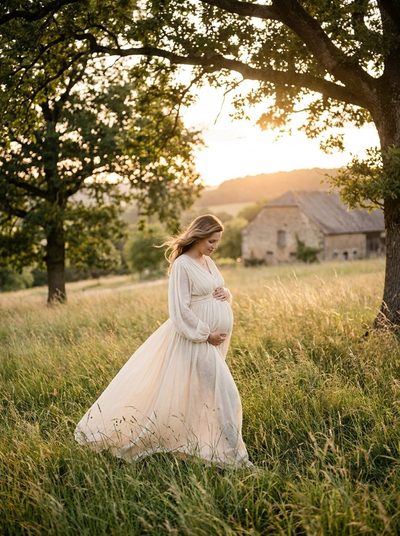 Pregnancy Photoshoot on Location