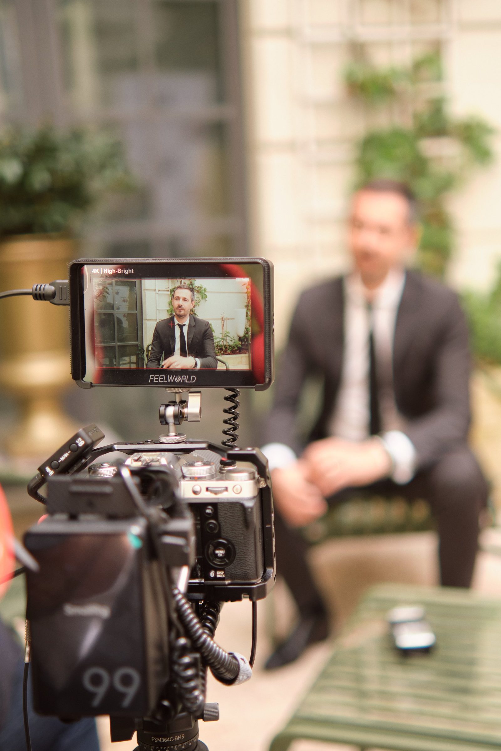 Video podcast production on location — Lux Photo Pro