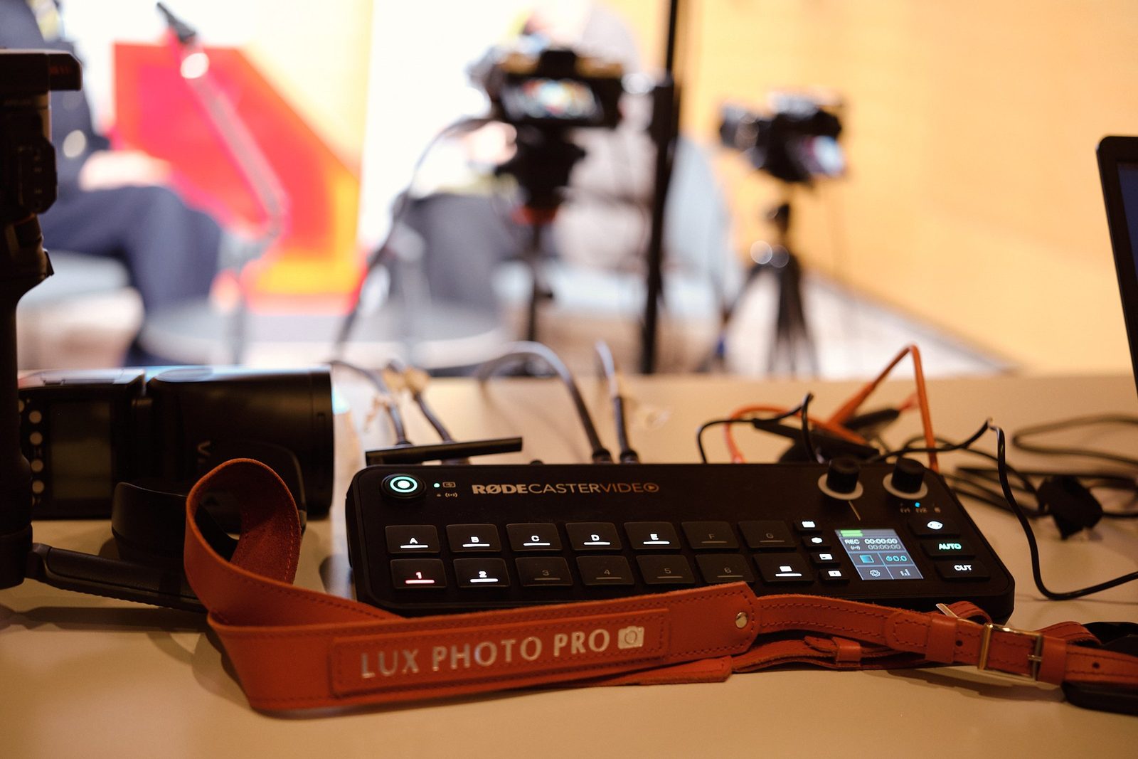 Video podcast production on location — Lux Photo Pro
