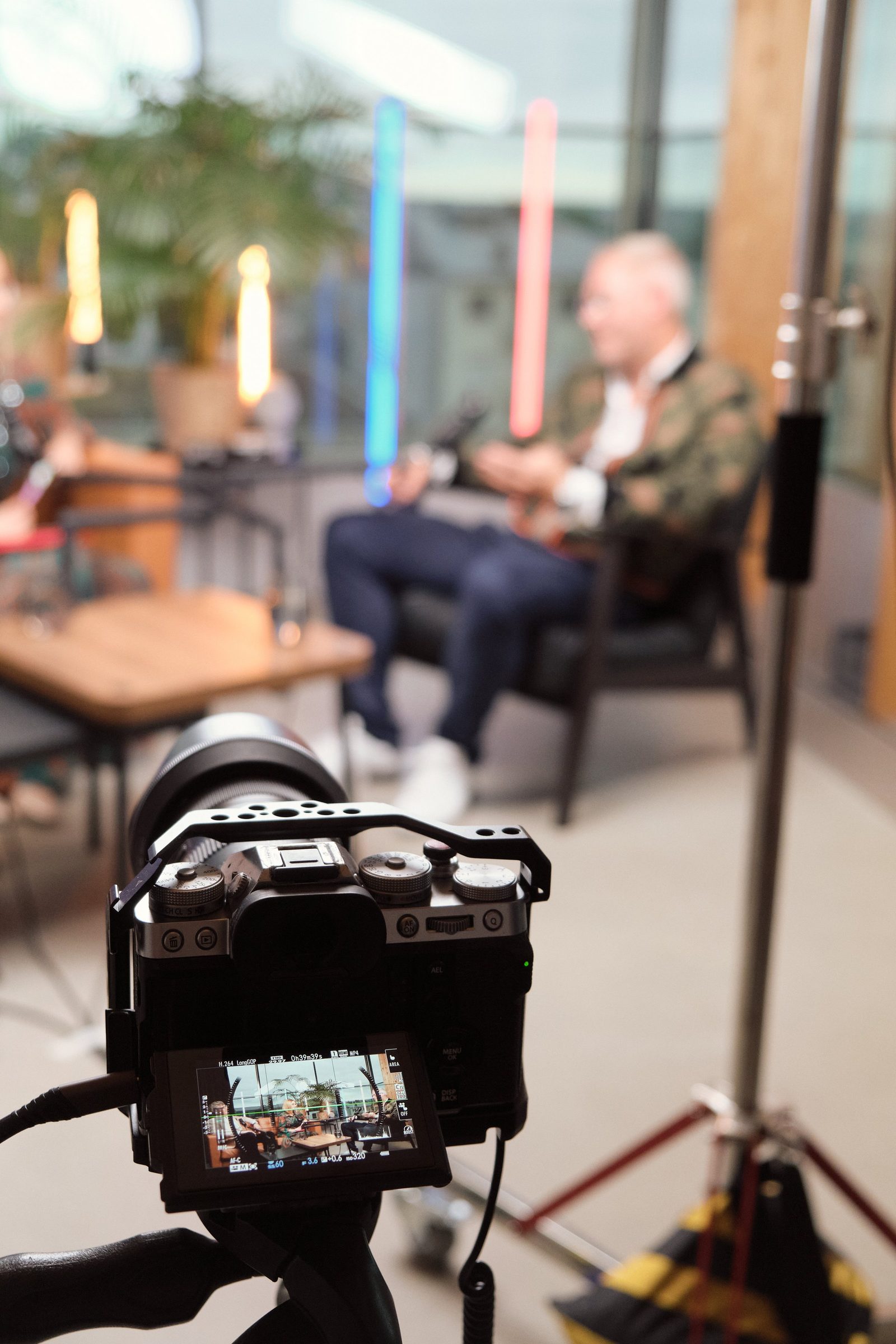 Video podcast production in studio — Lux Photo Pro