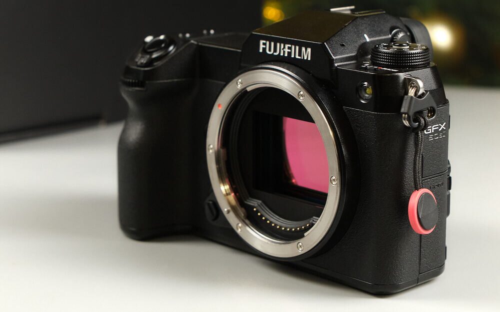 Our Fujifilm GFX 50S II medium-format body