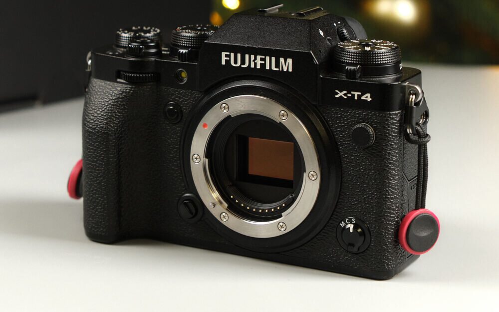Our Fujifilm X-T4 body